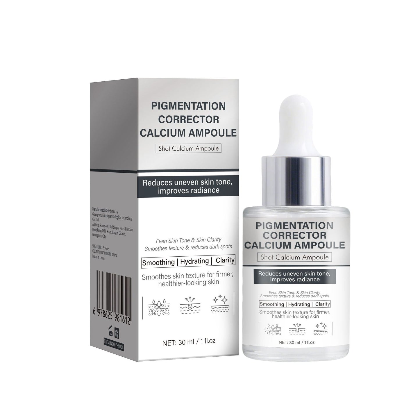 Pigment Correction Ampoule 30ml Neutral Packaging