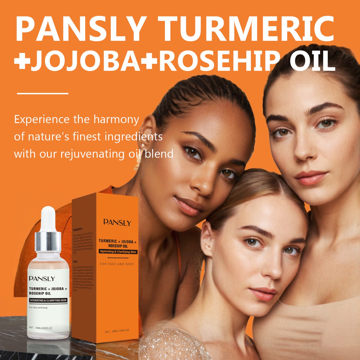 Turmeric Moisturizing And Nourishing Facial Essential Oil